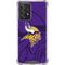 NFL Minnesota Vikings Double Vision Galaxy A52 5G Clear Case